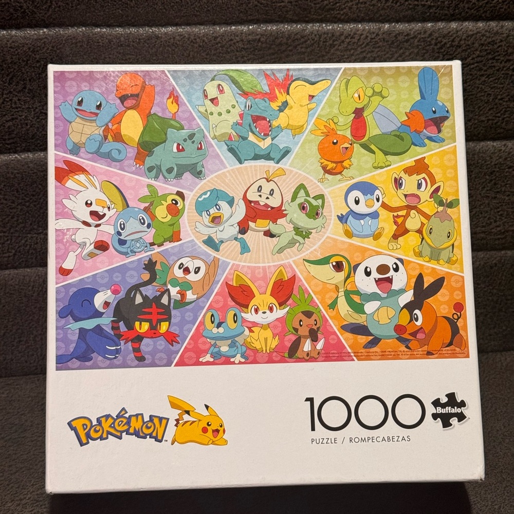 Buffalo David Bitton Pokémon Puzzle with Vibrant Colors